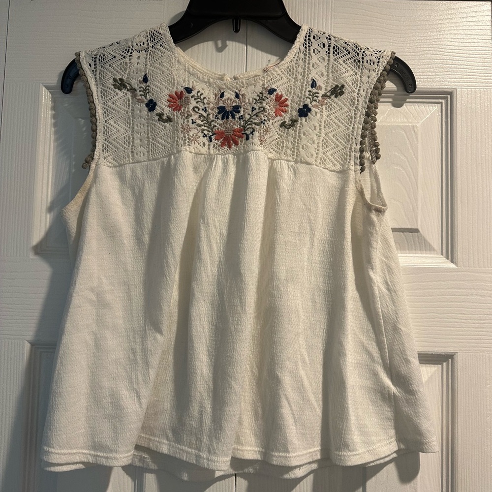 Cape Juby White Tank Top